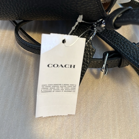 Coach Leather Amelia backpack black - Picture 15 of 15